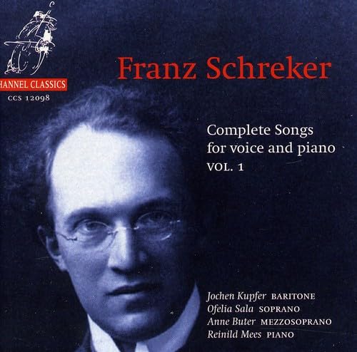 Cover Schreker Lieder Vol. 1